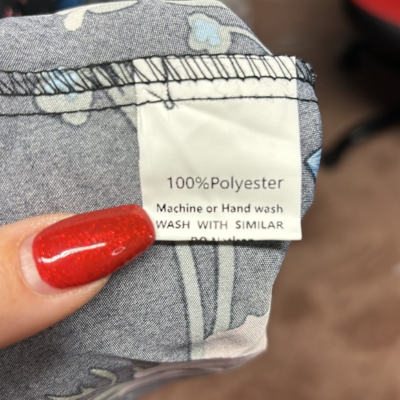 NWT Kojooin Petal Palette Dress With Back Tie V-Neck Short in front longer back - Picture 6 of 7